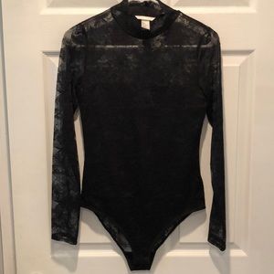 H&M lace body suit